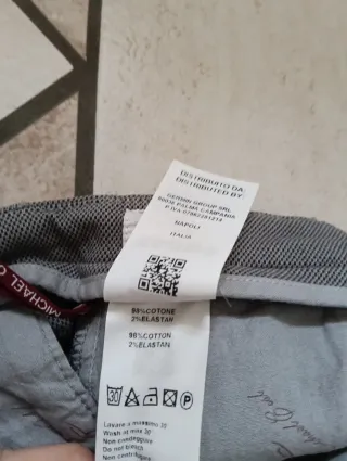 Pantaloni Michael Coal grigi