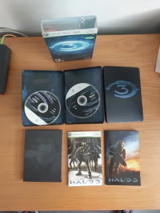 Halo 3 Xbox 360 Edición Metálica 2 discos