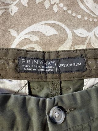 Pantalón de vestir verde