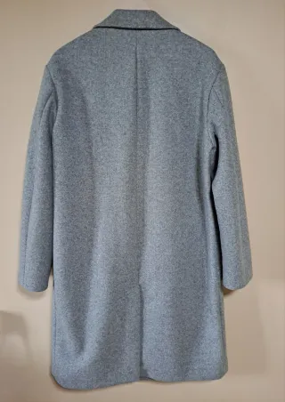 Abrigo Zara Hombre Gris