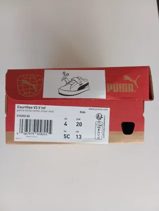 Zapatillas Puma Courtflex V2 Bebé Talla X