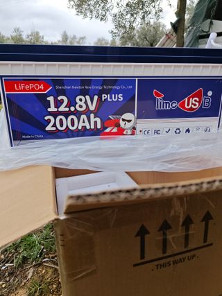 Batería de Litio (LiFePO4) Timeusb