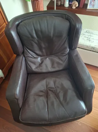 Sillón piel Amadeus Natuzzi En buen estado
