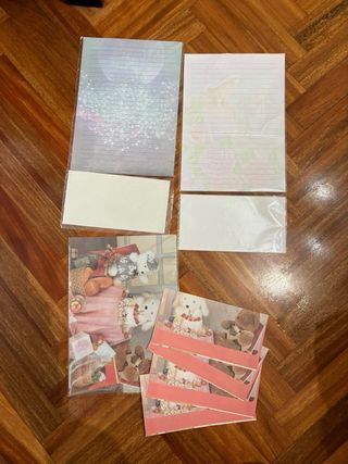 Lote Papel Carta Dibujos Infantiles