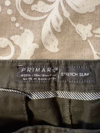 Pantalón de vestir verde