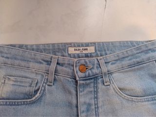 Pack 2 Pantalones Vaqueros Azules Talla M