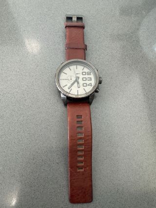 Reloj Diesel DZ4204 46mm Marrón/Blanco