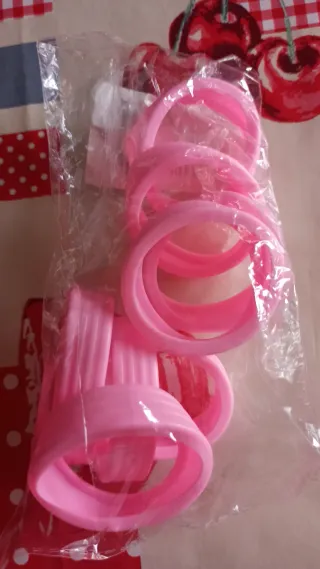 8 Protectores silicona de Ruedas maleta