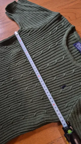 Maglia Ralph Lauren donna cropped Vintage 1990