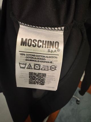 Sudadera Moschino Oso Negro Mujer