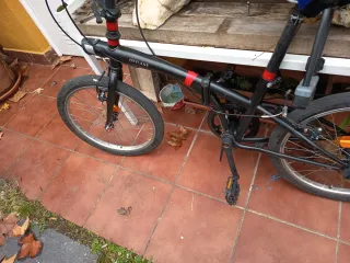 BICICLETA PLEGABLE BTWIN OXYLAIn 100. Decathon