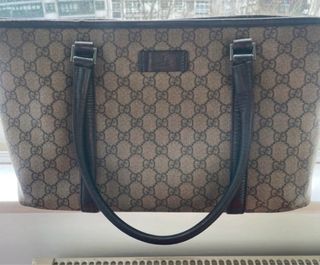 Borsa Gucci Vintage Marrone e Beige