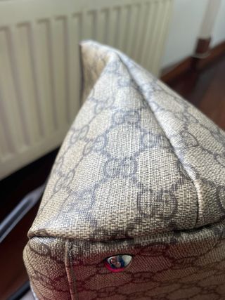 Borsa Gucci Vintage Marrone e Beige