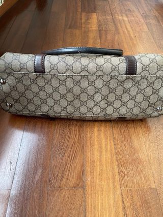 Borsa Gucci Vintage Marrone e Beige