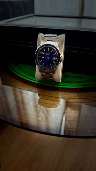 Reloj Guess Acero Esfera Azul