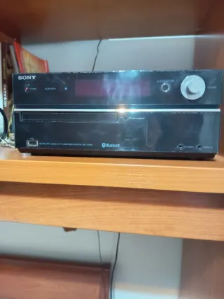 Minicadena Sony Bluetooth Negra