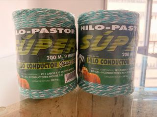 2 Bobinas Hilo Pastor 200m