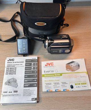 Videocámara JVC Everio HDD 30GB + Bolsa