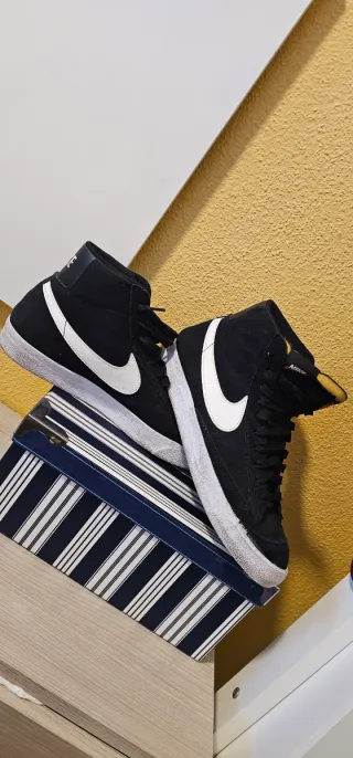 Nike Blazer Mid Zapatillas Negras