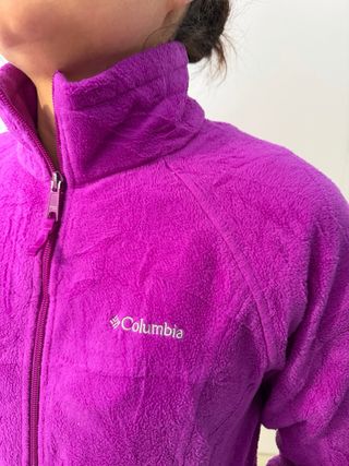 Chaqueta Columbia Morada Original