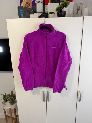 Chaqueta Columbia Morada Original