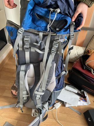 Mochila Tomshoo 75L senderismo/camping