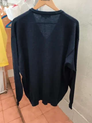 Jersey Burberry Azul Talla L -XL