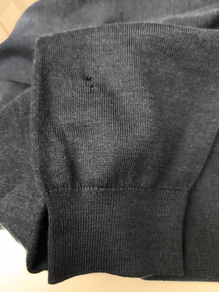 Jersey Burberry Azul Talla L -XL