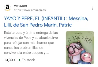 El yayo y Pepe (Spanish Edition)
