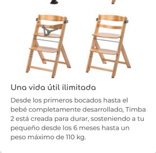 Trona Bebeconfort Timba Madera