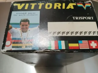 Scarpe ciclismo VITTORIA vintage taglia 43