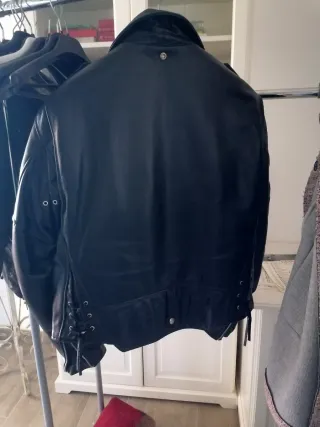 Giacca Schott Perfecto 615 Pelle Nera Taglia L