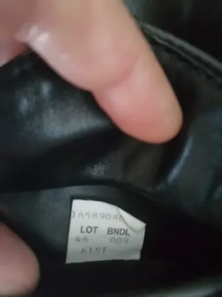 Giacca Schott Perfecto 615 Pelle Nera Taglia L