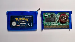 Pokémon Zafiro GBA Cartucho