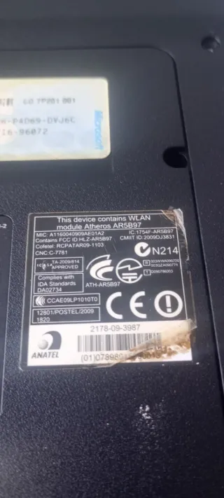 Packard Bell EasyNote TJ66 Portátil