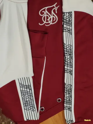 Sudadera Corta SikSilk Capucha Talla S