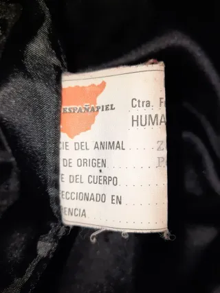 Chaquetón Piel Zorro Bleu Talla XL