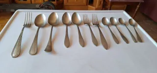 Juego 11 cubiertos Alpaca