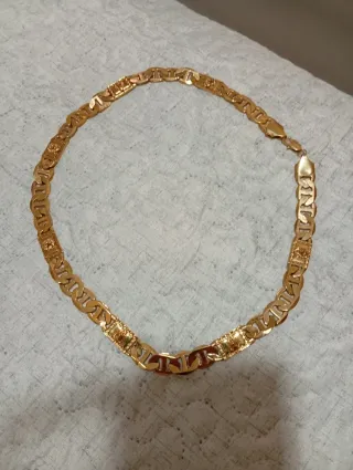 Collar Versace Dorado Acero 60cm