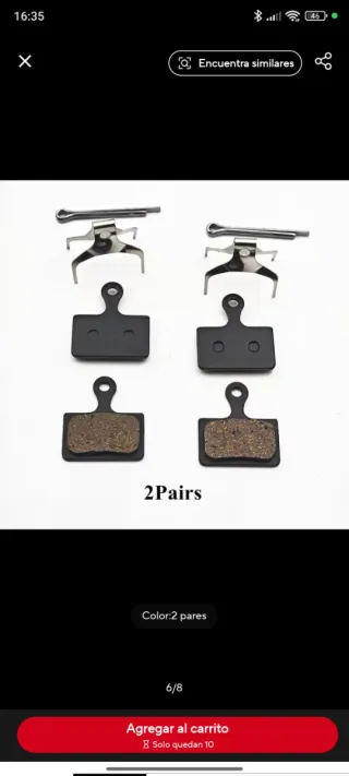 Pastillas Freno Semimetálicas Shimano