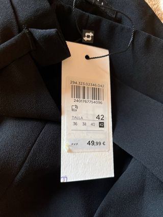 Pantalon tintoretto vestir CON ETIQUETA