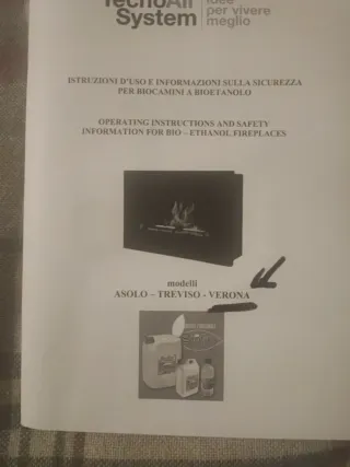 Camino bioetanolo TechnoAir nuovo