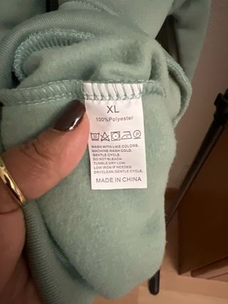 Conjunto chándal verde