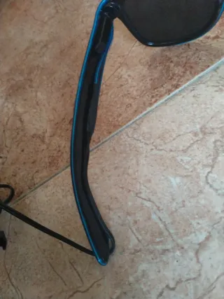 Gafas LED Negras y Azules