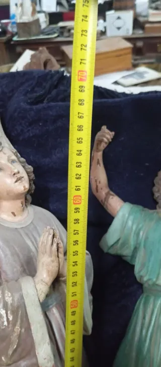 Pareja de ángeles antiguos