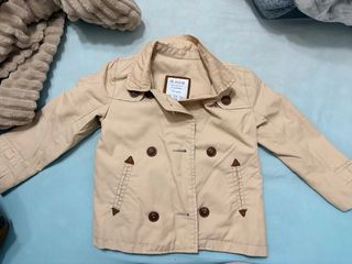 Gabardina niña beige talla 2/3 años