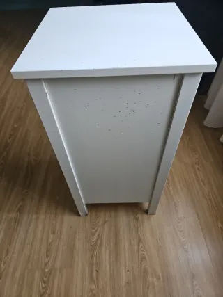 Comodino bianco Ikea