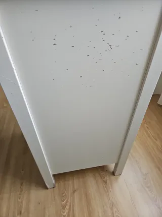 Comodino bianco Ikea