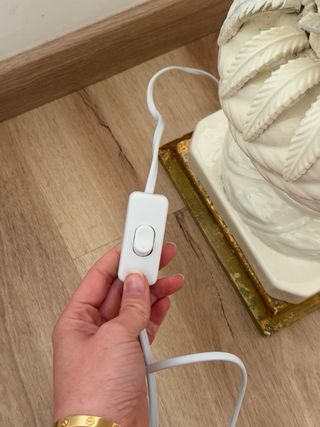 Lámpara de porcelana Manises