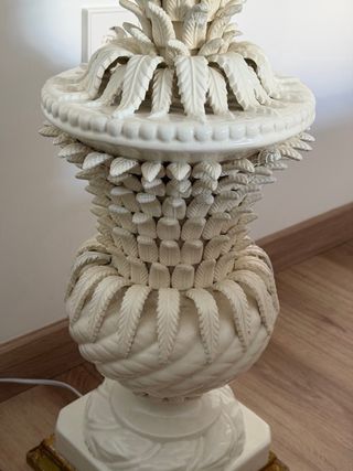 Lámpara de porcelana Manises